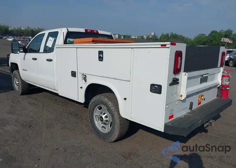2019 Chevrolet Silverado 2500Hd Wt из США, поврежденный, VIN 2GC2KREG7K1156671